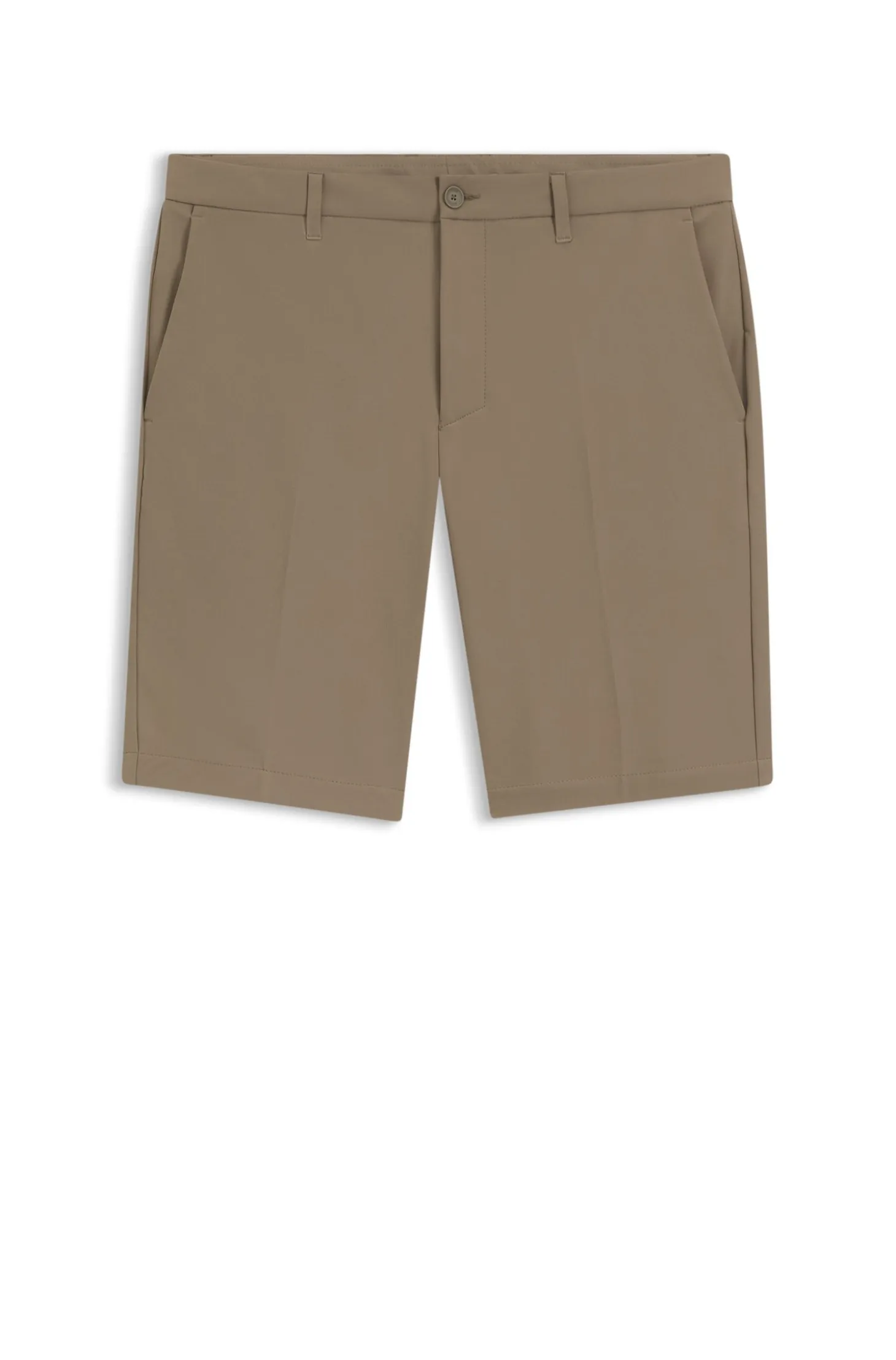 Slim-fit shorts in water-repellent stretch fabric