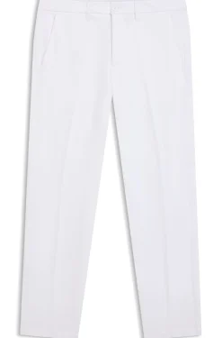 Slim-fit technical trousers with four-way stretch
