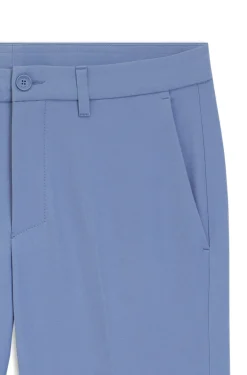 Slim-fit technical trousers with four-way stretch