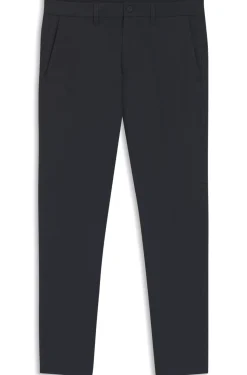 Slim-fit technical trousers with four-way stretch