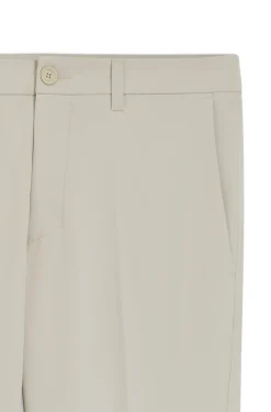 Slim-fit technical trousers with four-way stretch