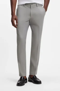 Slim-fit trousers in four-way stretch fabric