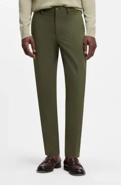 Slim-fit trousers in four-way stretch fabric