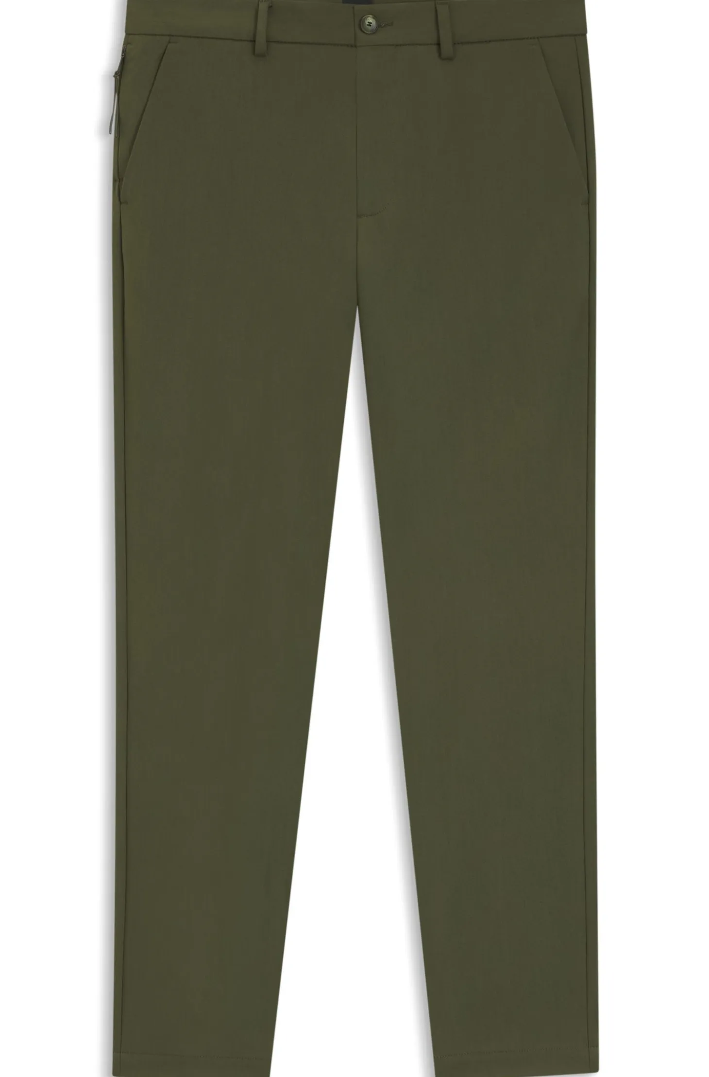 Slim-fit trousers in four-way stretch fabric