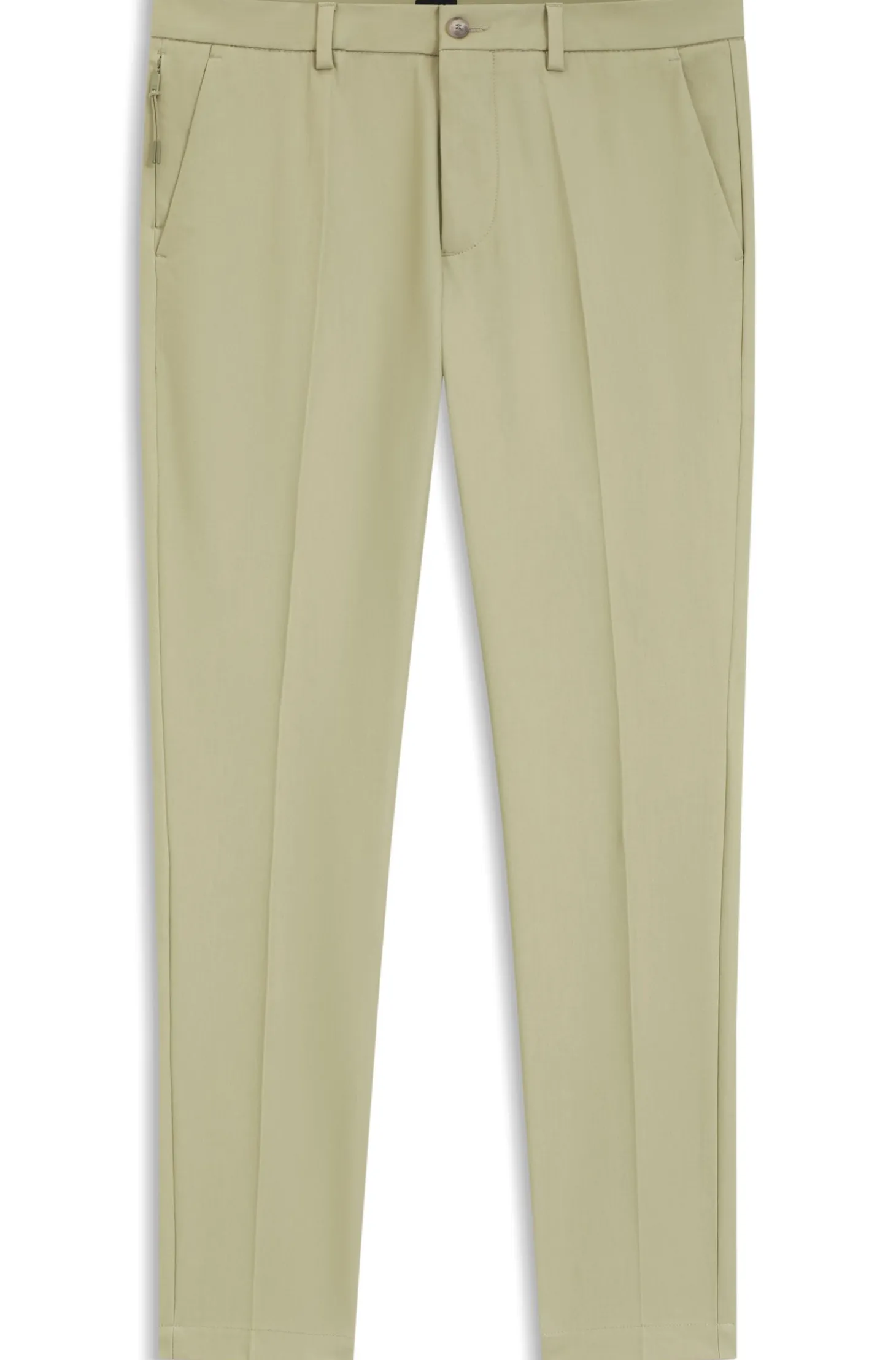 Slim-fit trousers in four-way stretch fabric