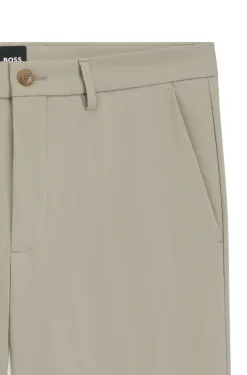 Slim-fit trousers in four-way stretch fabric