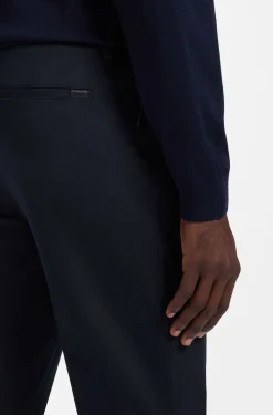 Slim-fit trousers in four-way stretch fabric