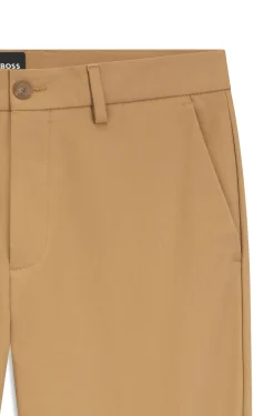 Slim-fit trousers in four-way stretch fabric