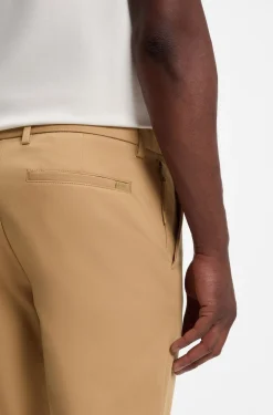 Slim-fit trousers in four-way stretch fabric