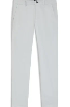 Slim-fit trousers in overdyed stretch satin