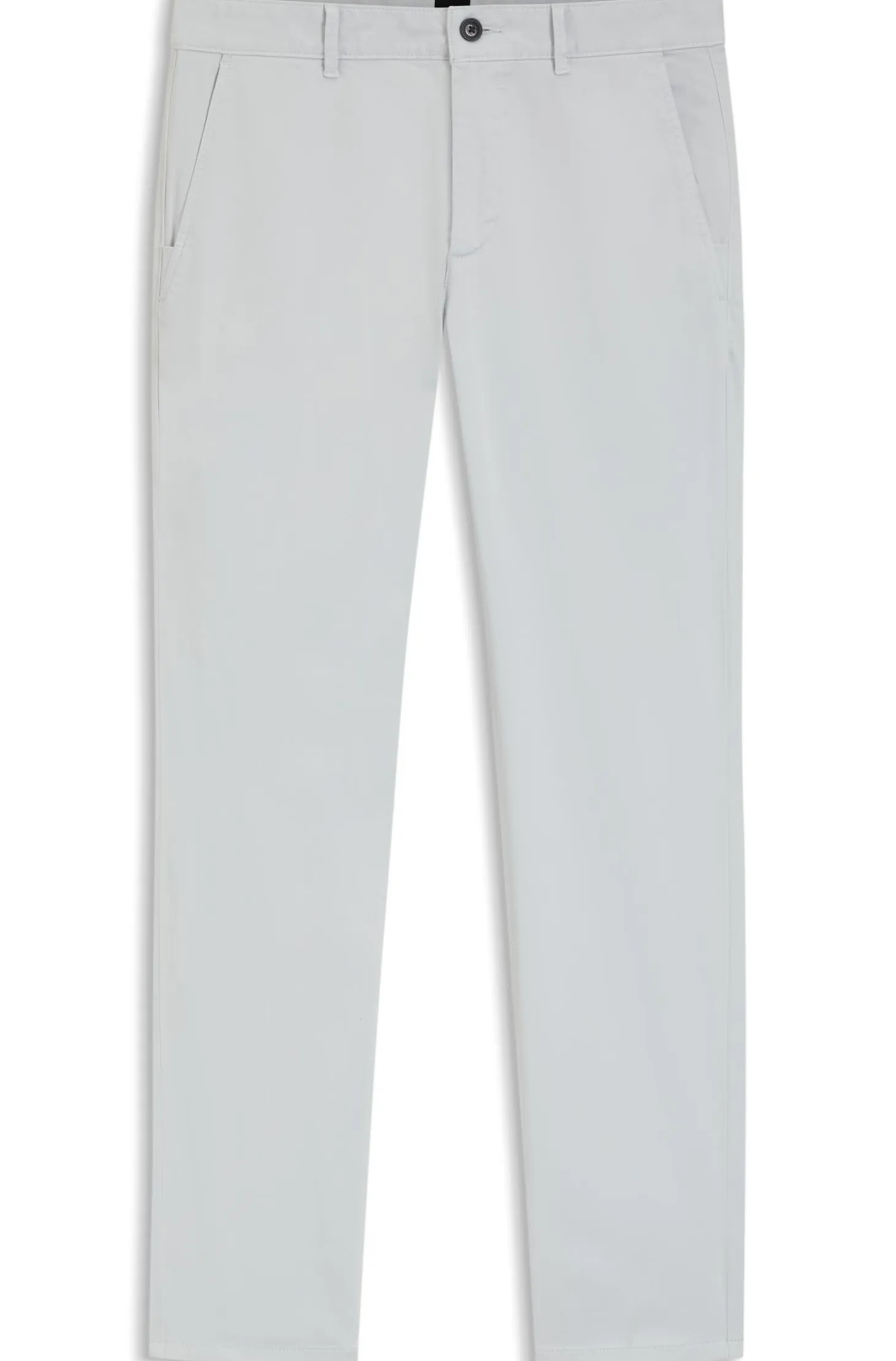 Slim-fit trousers in overdyed stretch satin