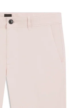 Slim-fit trousers in overdyed stretch satin
