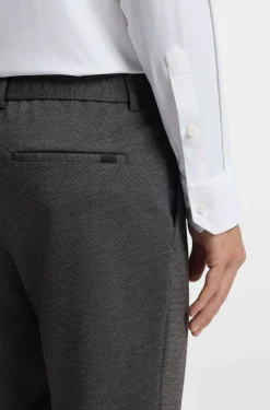 Slim-fit trousers in performance-stretch fabric