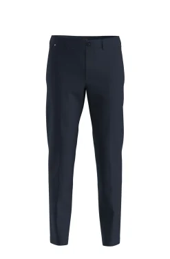 Slim-fit trousers in stretch-cotton gabardine