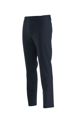 Slim-fit trousers in stretch-cotton gabardine