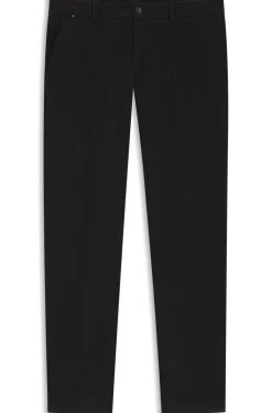 Slim-fit trousers in stretch-cotton gabardine