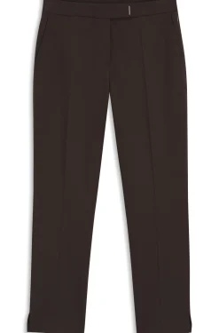 Slim-fit trousers in stretch jersey