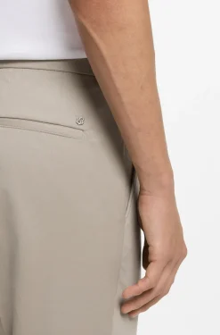 Slim-fit trousers in washable stretch cotton