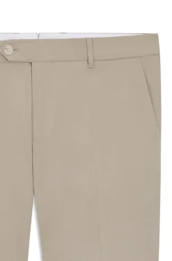 Slim-fit trousers in washable stretch cotton