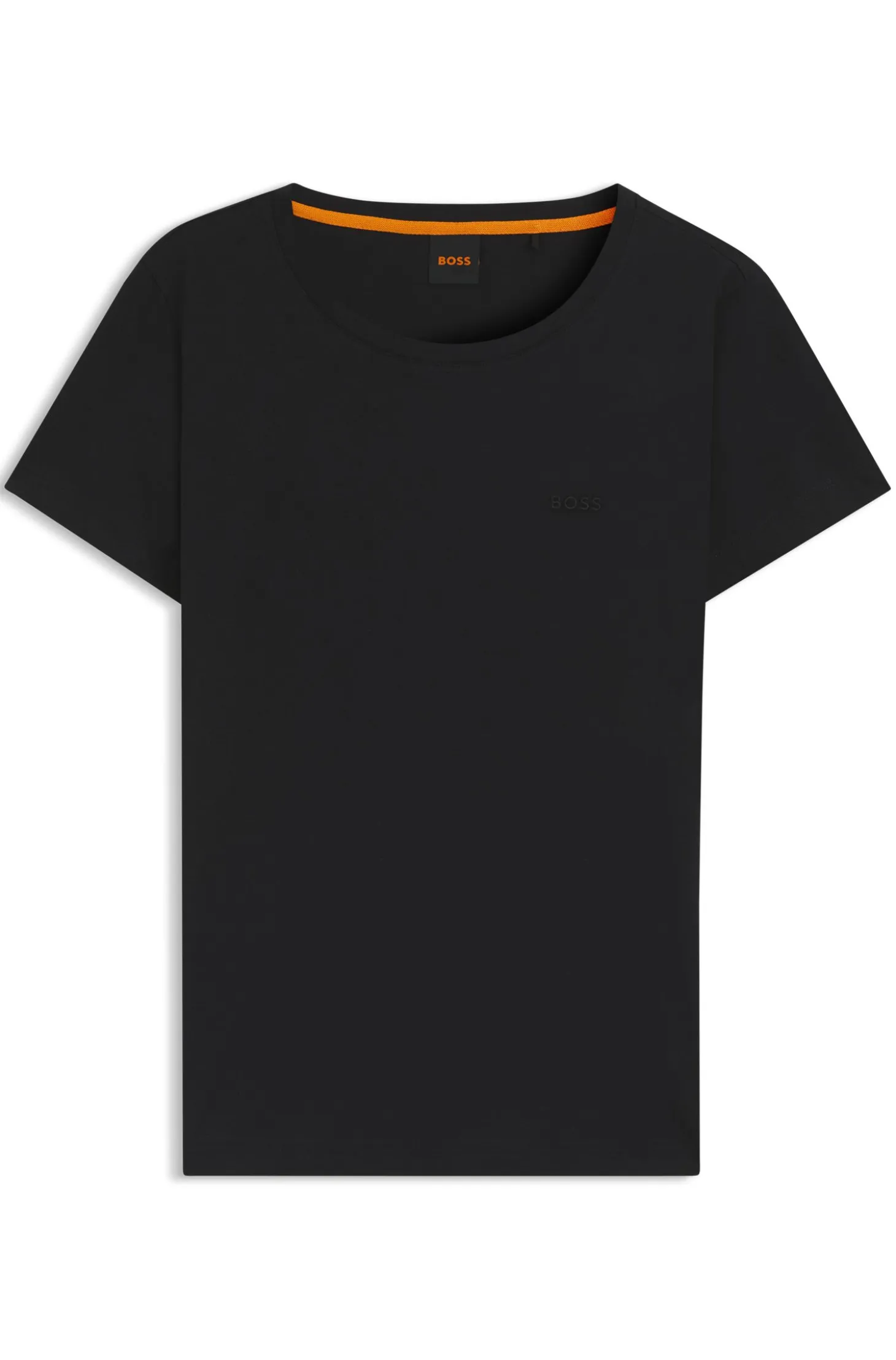 Slim-fit T-shirt in cotton with logo detail
