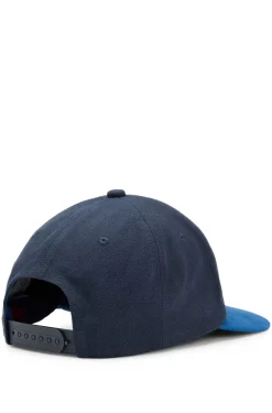 Soft cotton 5-panel cap with snapback