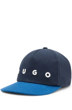 Soft cotton 5-panel cap with snapback