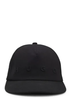 Soft cotton 5-panel cap with snapback