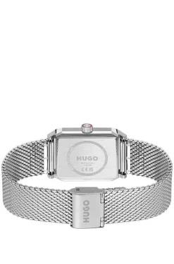 #Steeze Undercover stainless-steel watch with jump-hour dial