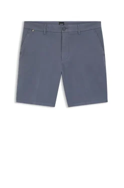 Stretch-cotton shorts in a modern fit