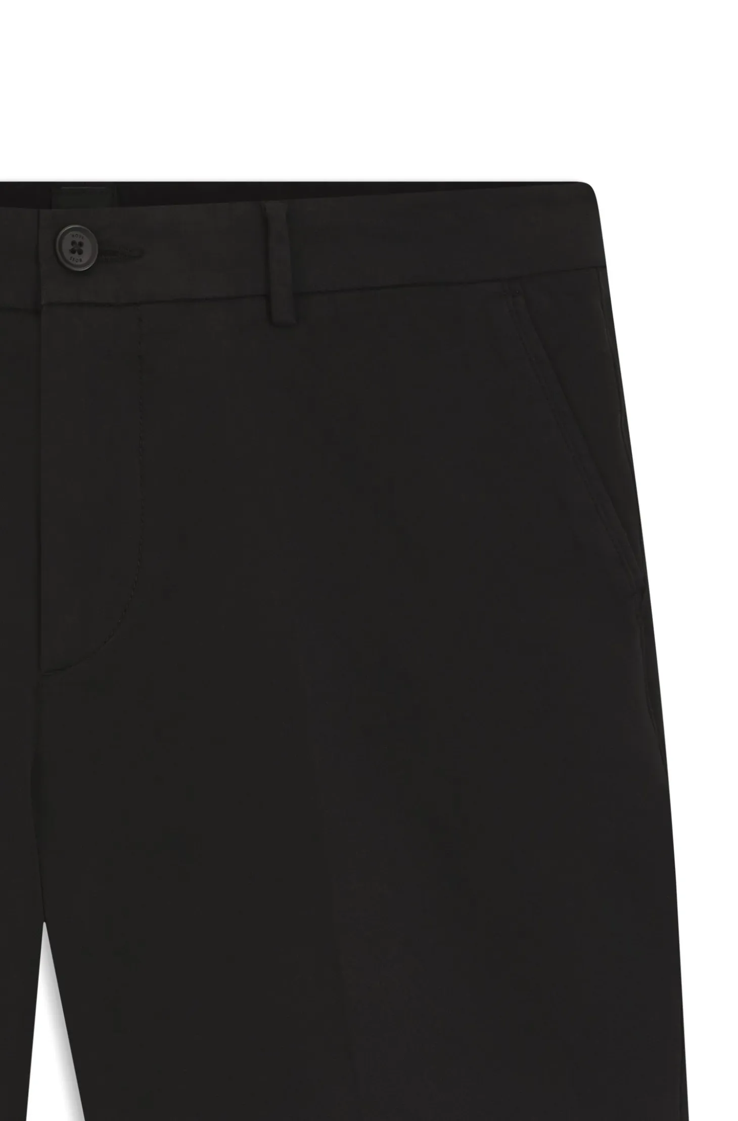 Stretch-cotton shorts in a modern fit