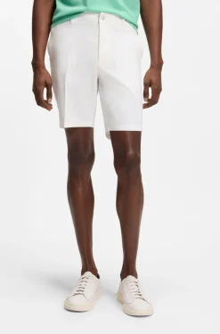 Stretch-cotton shorts in a modern fit