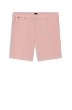 Stretch-cotton shorts in a modern fit