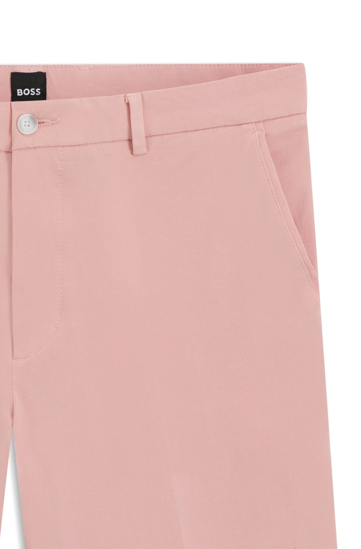 Stretch-cotton shorts in a modern fit