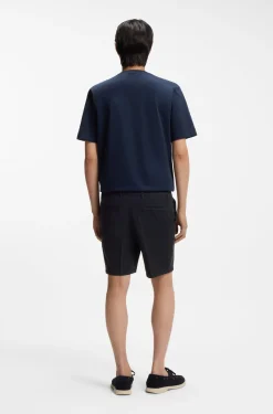 Stretch-cotton shorts in a modern fit