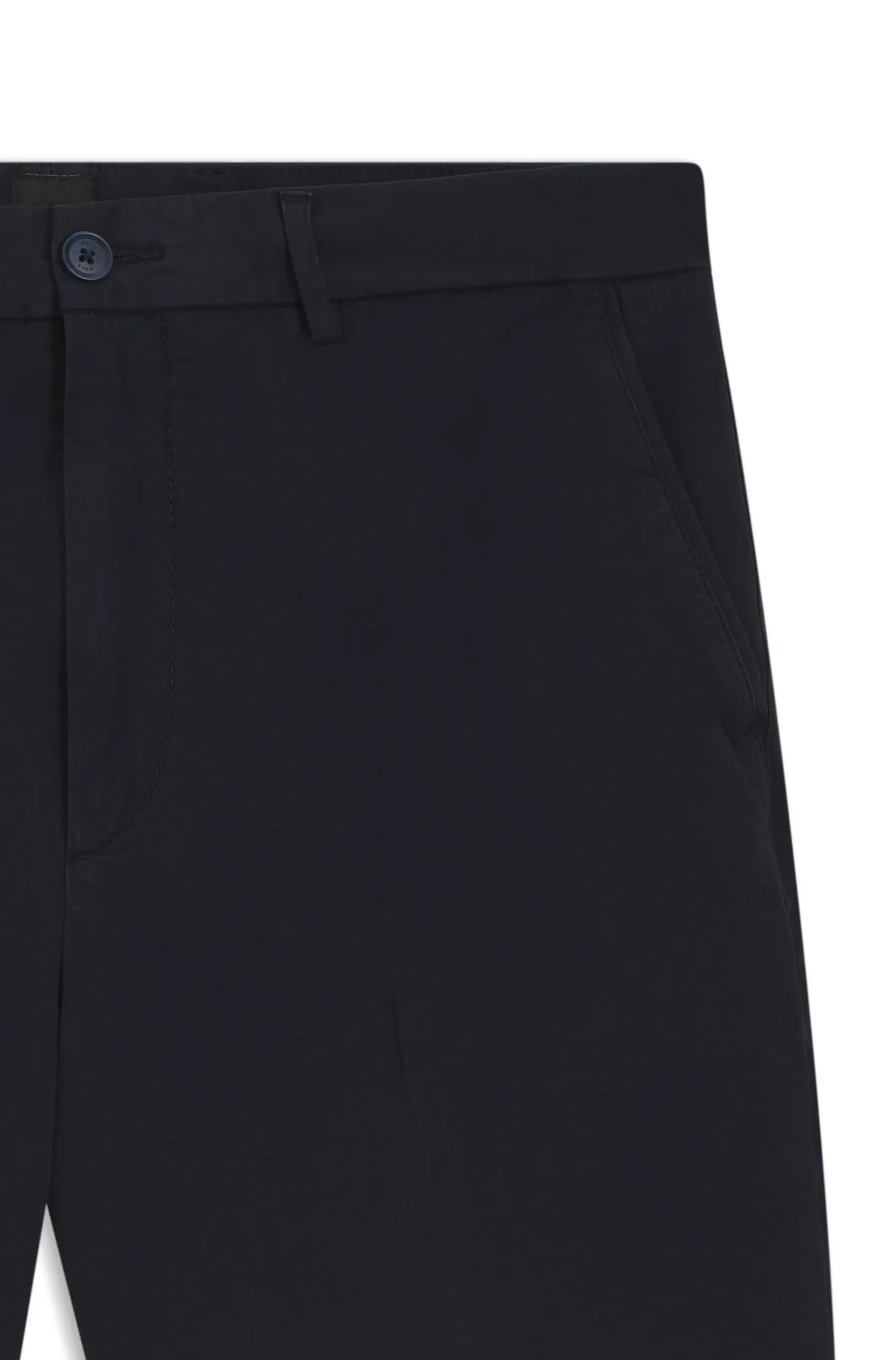 Stretch-cotton shorts in a modern fit