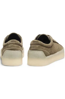 Suede Derby shoes with crepe rubber outsole