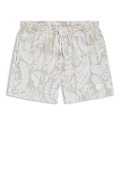 Swim shorts with all-over print