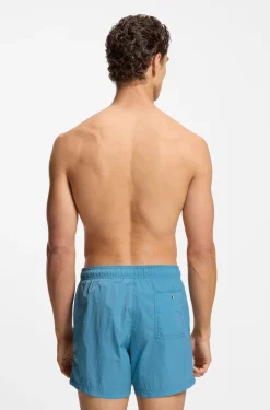 Swim shorts with Double B monogram trim