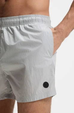 Swim shorts with Double B monogram trim