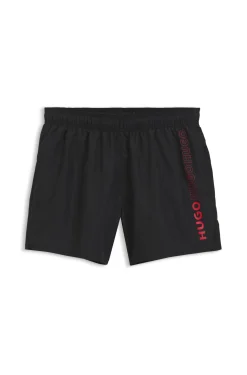 Swim shorts with repeat logos