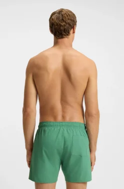 Swim shorts with signature stripe and logo