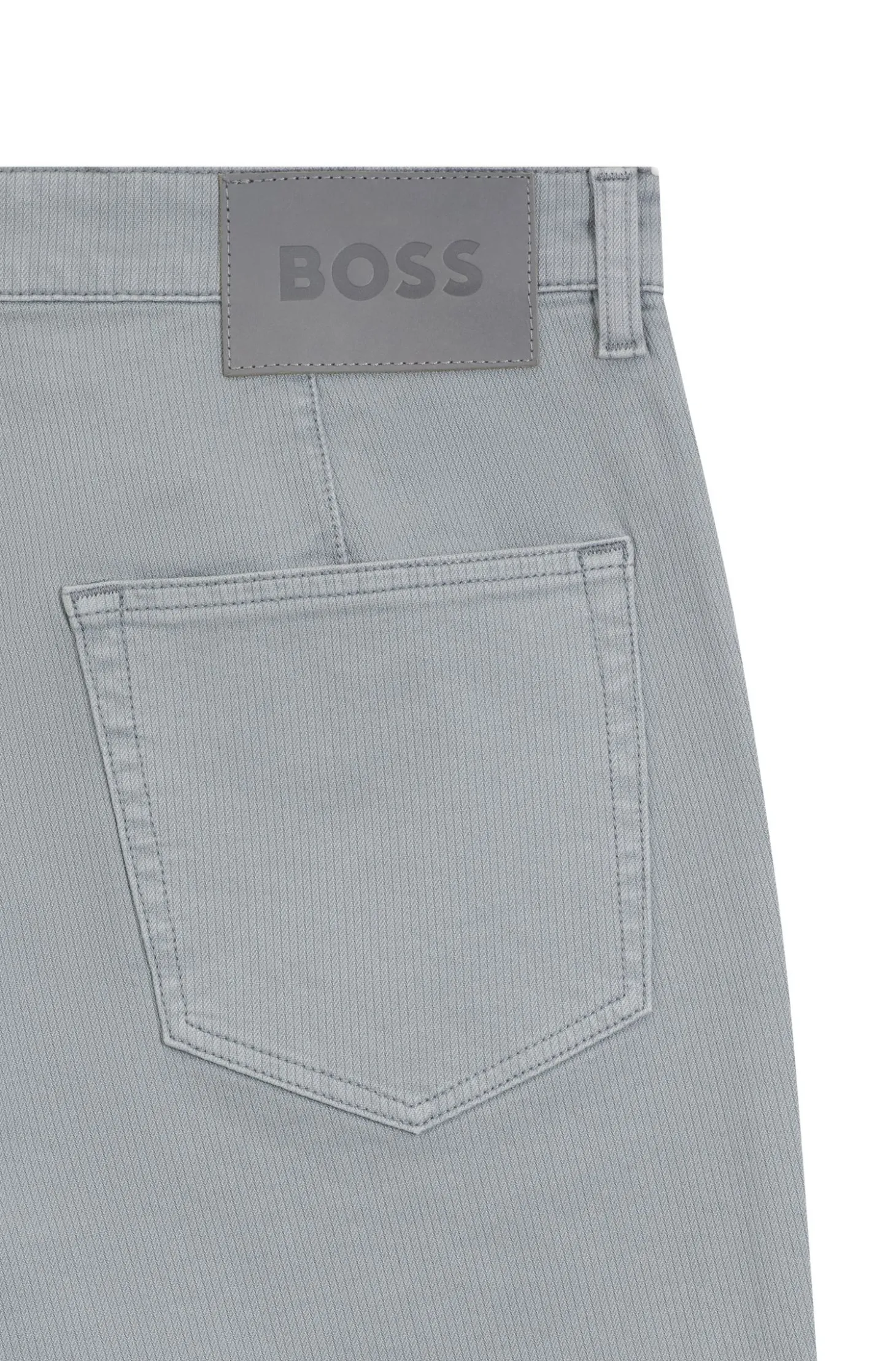 Tapered-fit jeans in stretch cotton