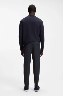 Tapered-fit trousers in water-repellent stretch fabric