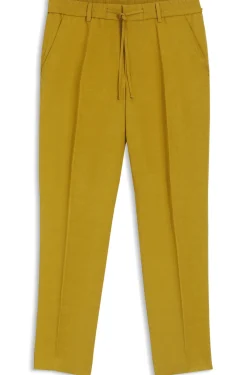 Tapered-fit trousers with drawcord waist