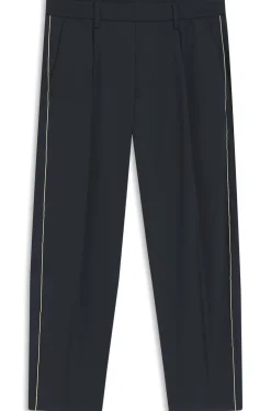 Tapered-fit trousers with water-repellent finish