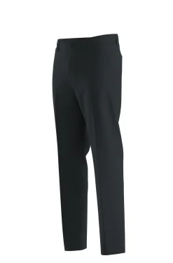 Tapered modern-fit trousers in stretch cotton