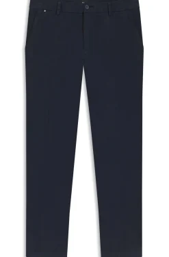 Tapered modern-fit trousers in stretch cotton