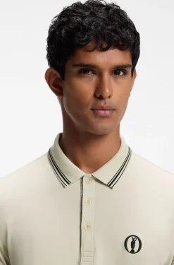 The Open Active Paddy polo shirt in performance piqué