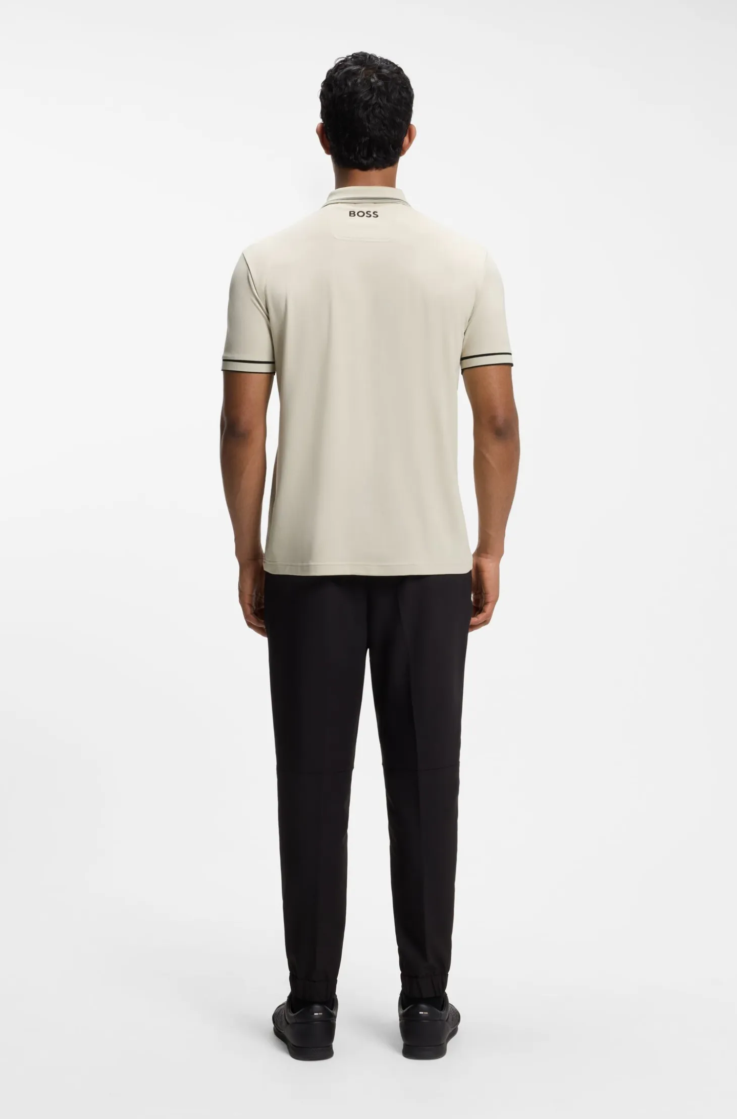 The Open Active Paddy polo shirt in performance piqué
