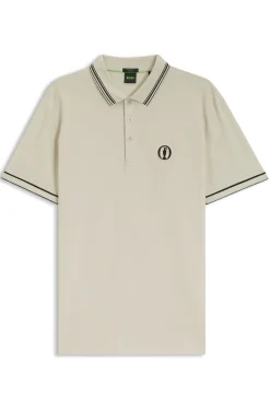 The Open Active Paddy polo shirt in performance piqué